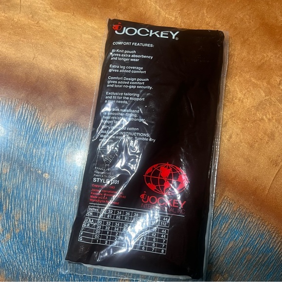 Vintage NWT Jockey White Midway Boxer Brief style 1101 Made in USA - Picture 3 of 6